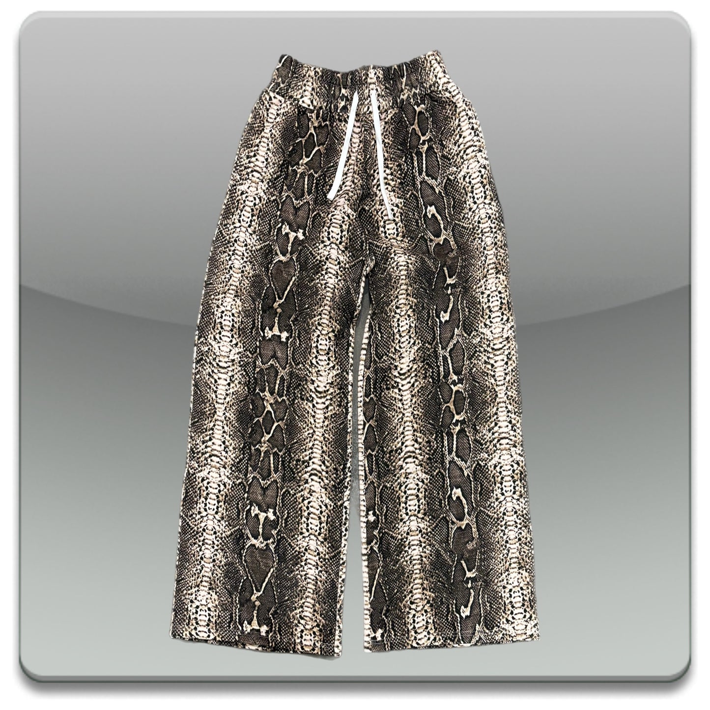 Snakeskin Sweatpant (Brown)