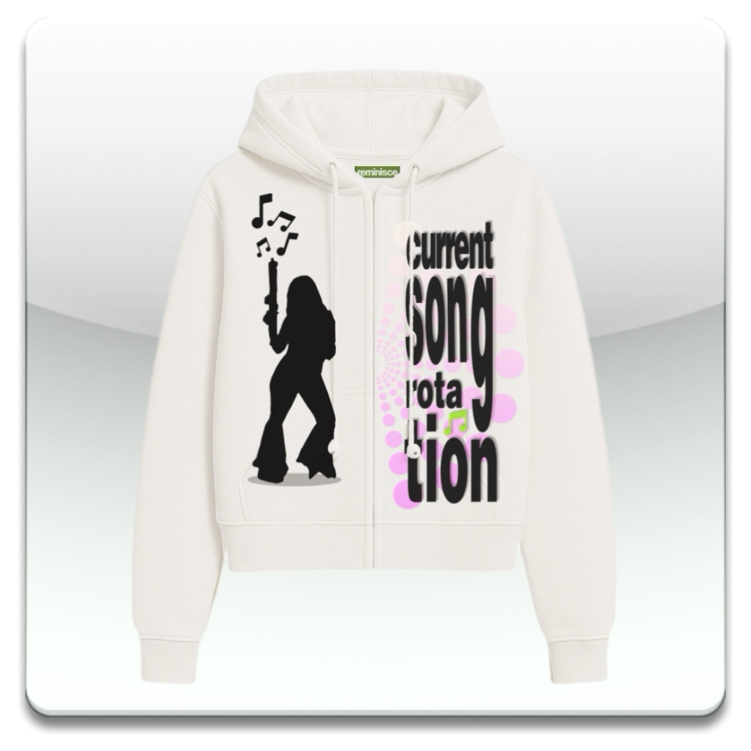 Headphone Zipup White