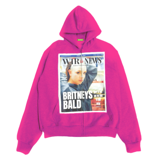 Britney Zipup Pink