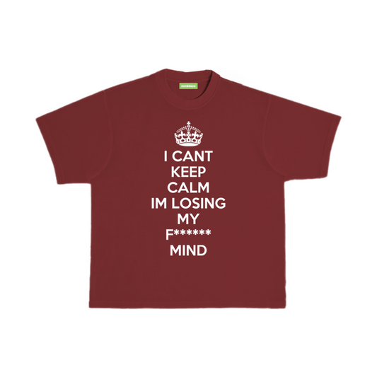Keep Calm Oversized Tee
